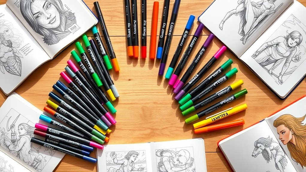 top 15 artist favored markers