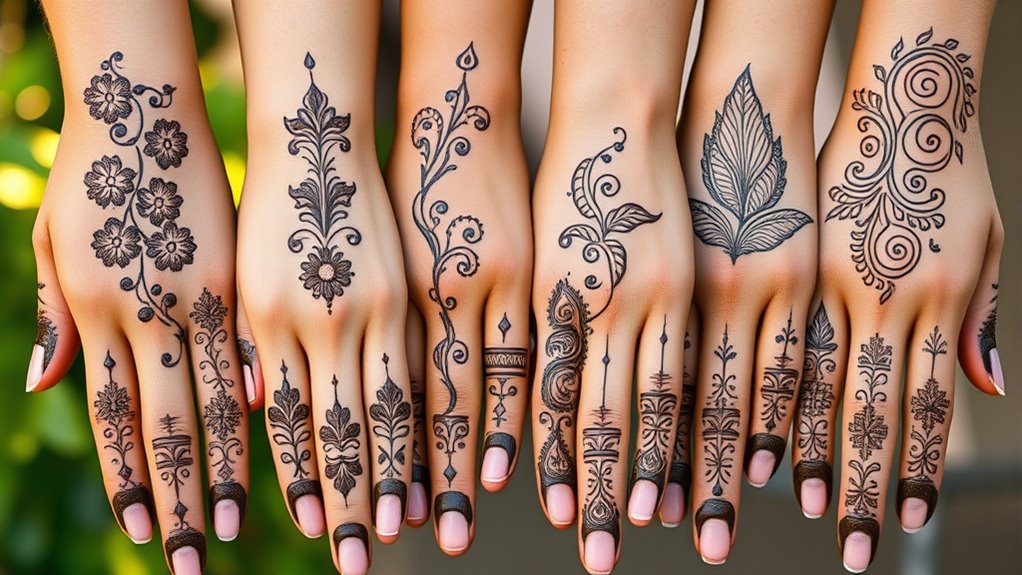 top 6 easy mehndi ideas