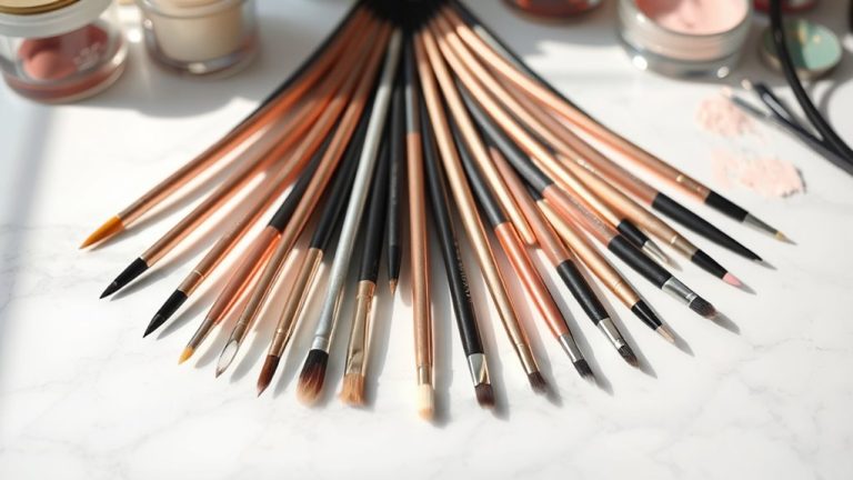 top acrylic nail brushes