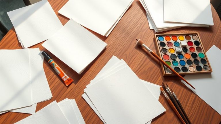 top acrylic painting papers