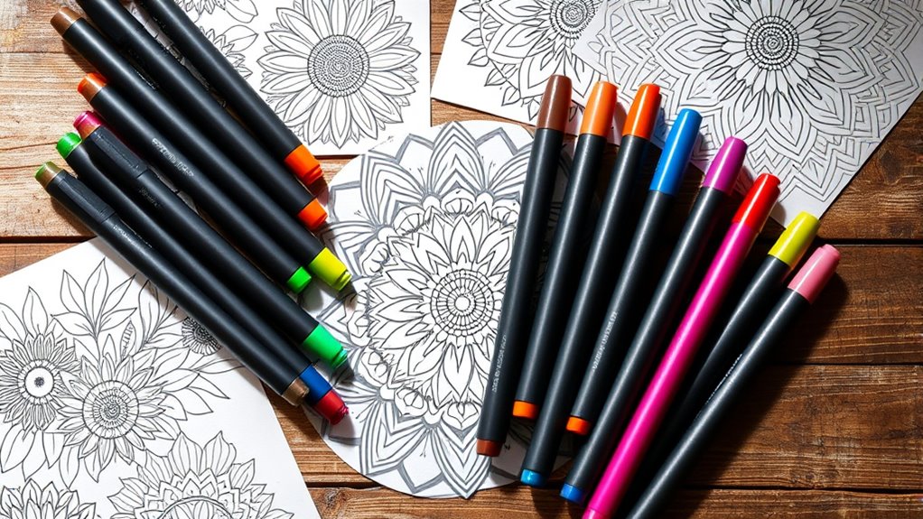 top adult coloring marker sets
