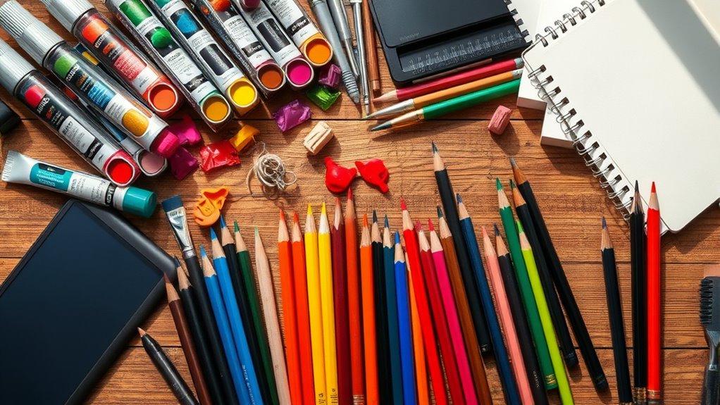 top art supplies for inspiration