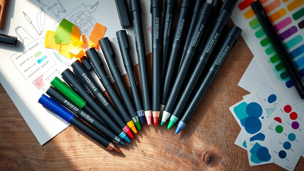 top artist recommended markers