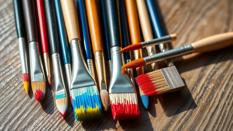 top beginner acrylic brushes