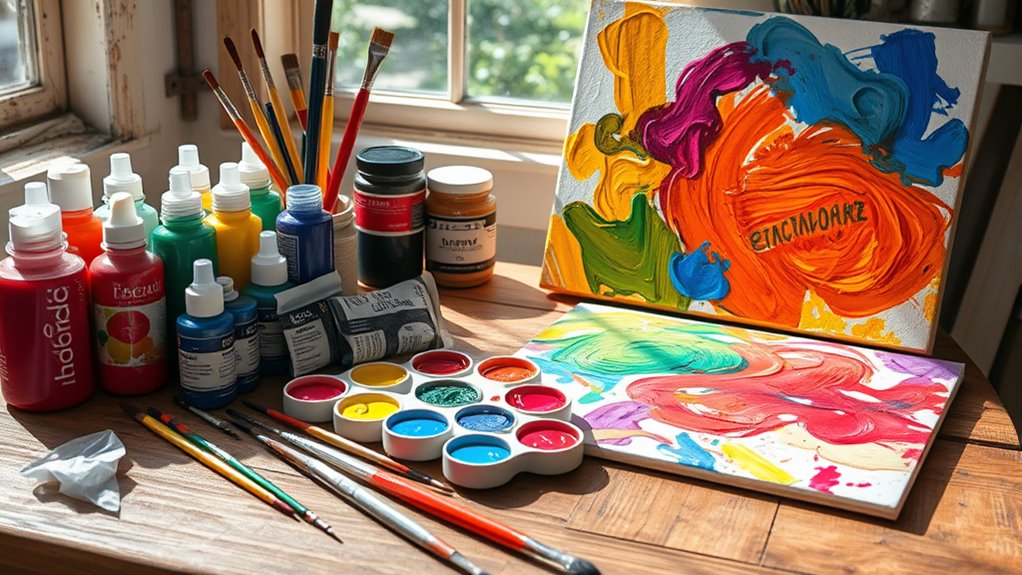 top beginner acrylic paints