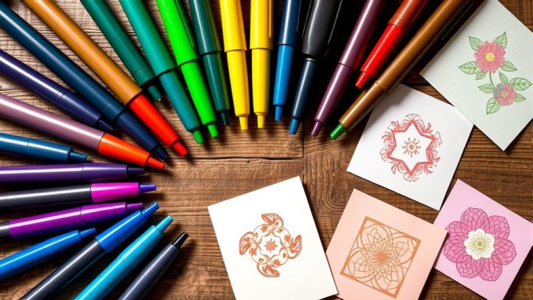 top card making markers