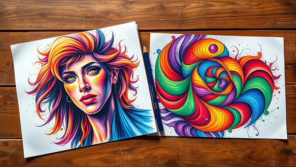 top color drawings worldwide