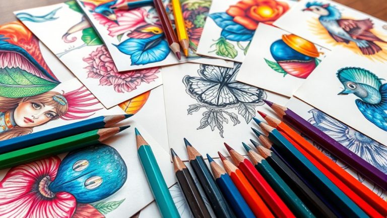top colored pencil art ideas