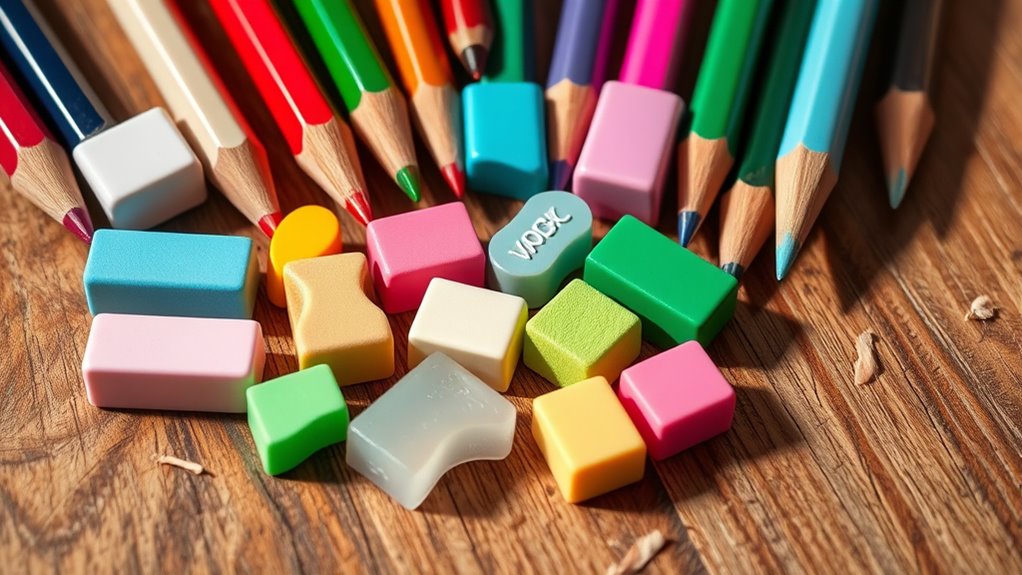 top colored pencil erasers 2026