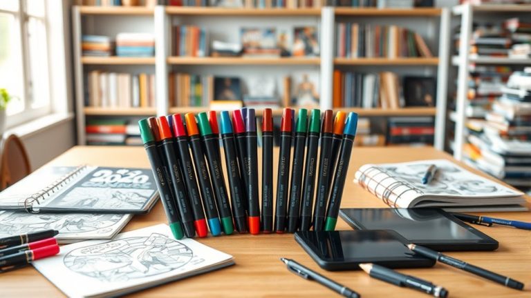 top comic art markers