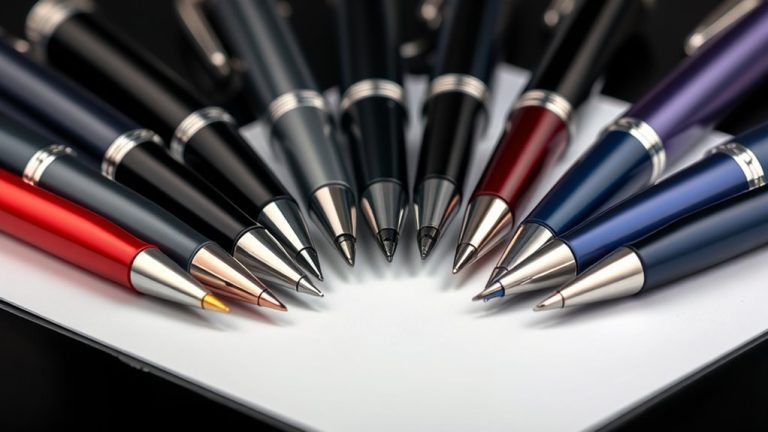 top glossy paper pens