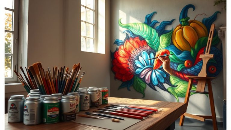 top indoor mural paints