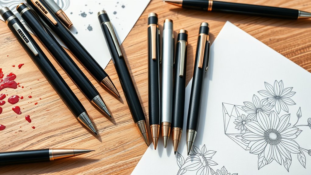 top ink drawing pens