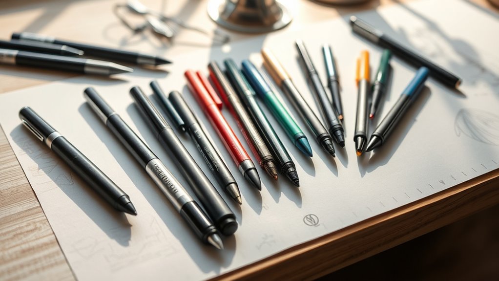 top line art pen picks