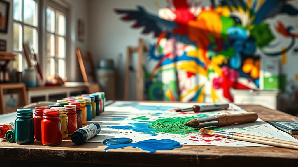 top mural paints for artists