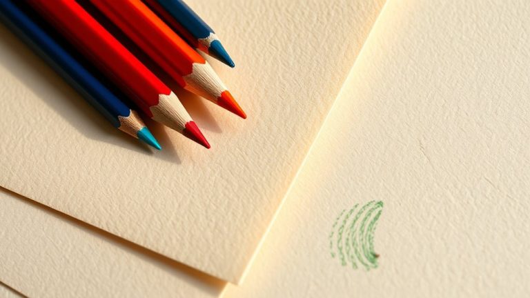 top vibrant pencil crayon papers