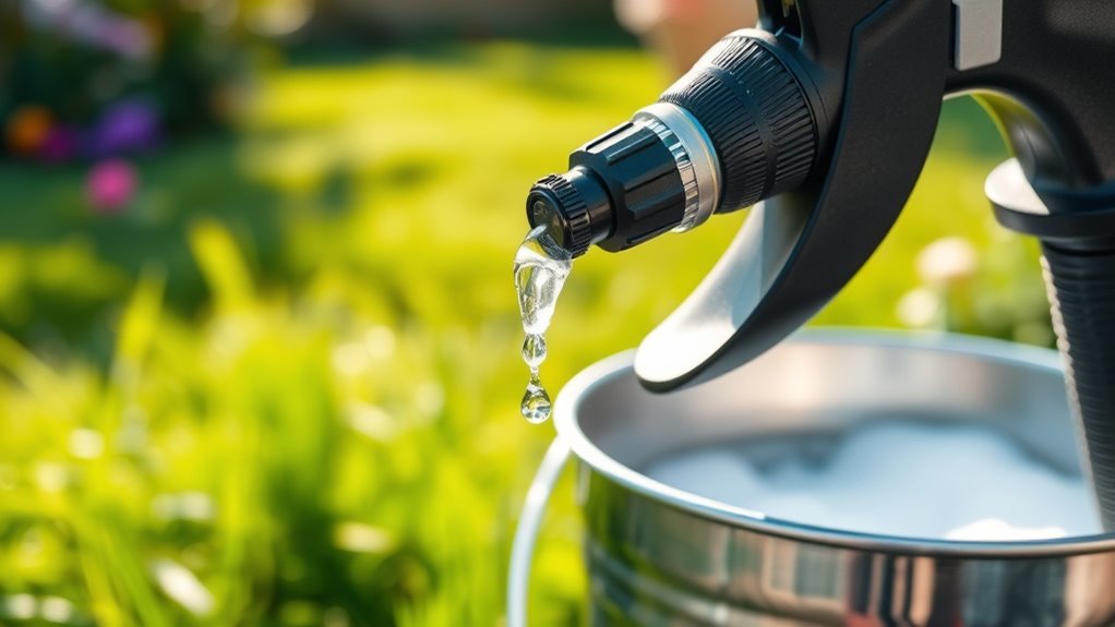 cleaning roundup sprayers effectively