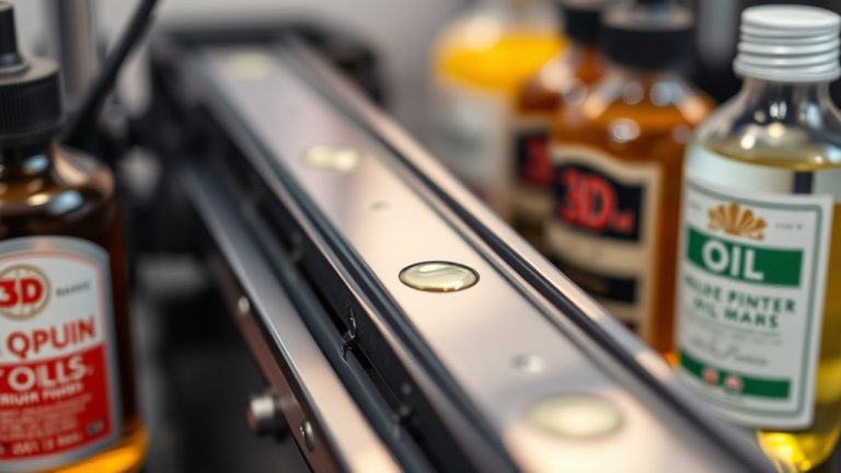 top 3d printer rail oils