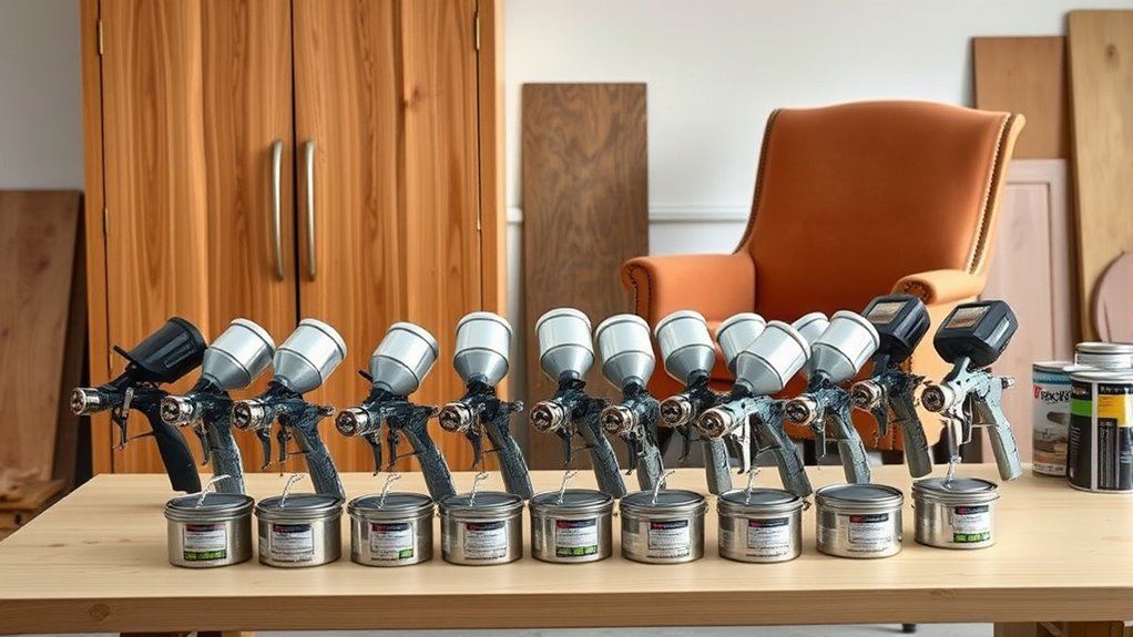 top cabinet paint sprayers