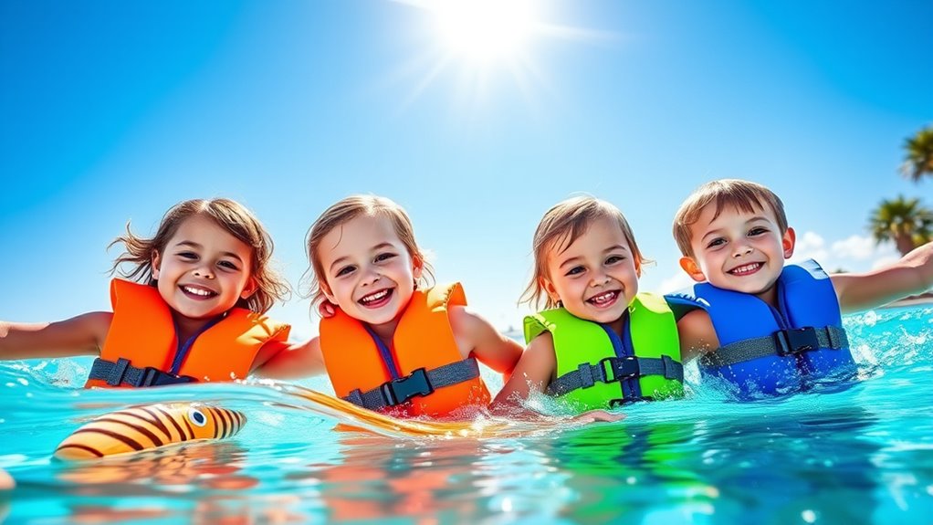 top child safety swim vests