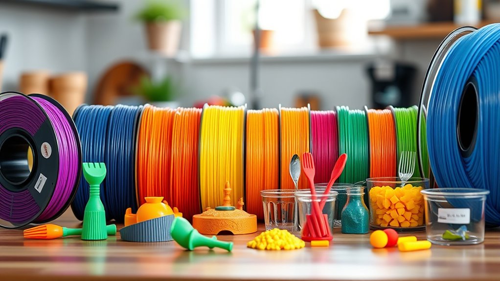 top food safe 3d filaments