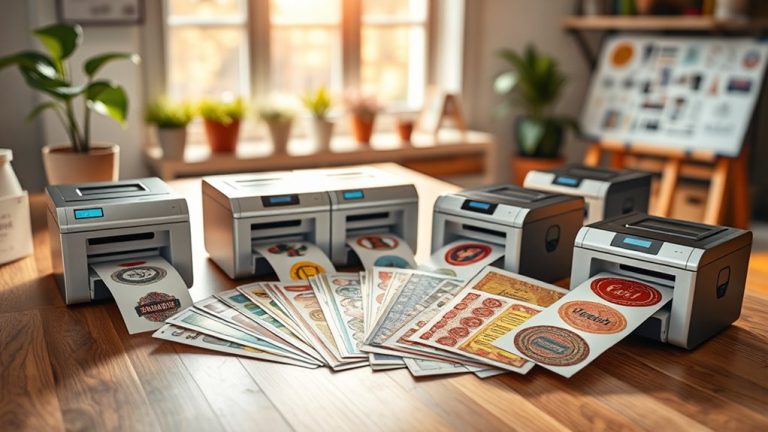 top label printer picks