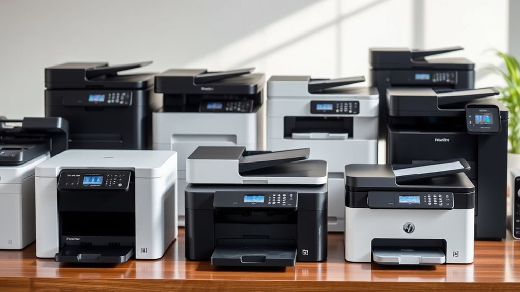 top laser black white printers