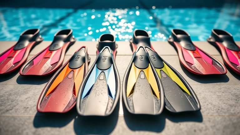 top open water swim fins