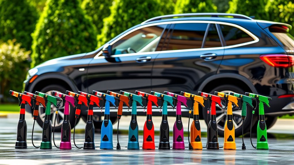 top portable car wash sprayers