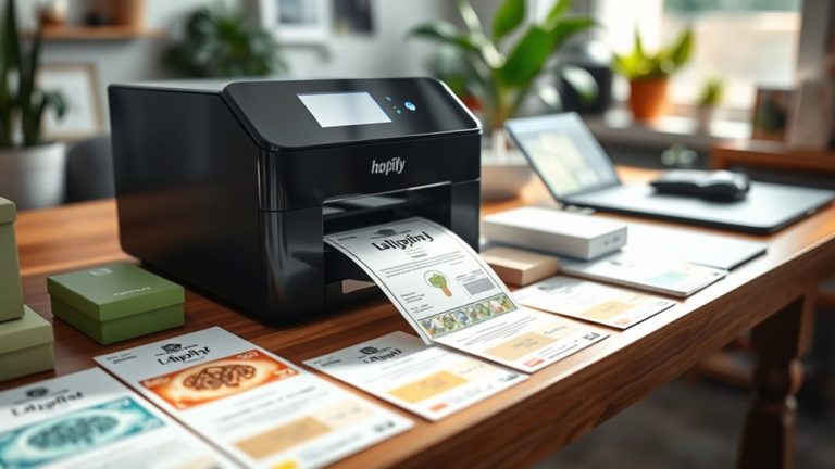 top shopify label printers