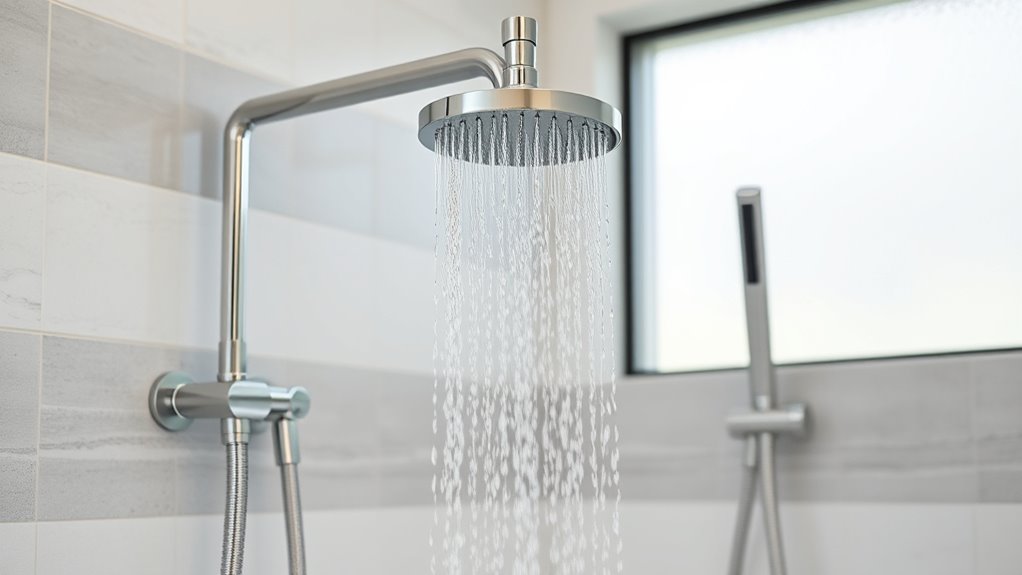 top shower head combos