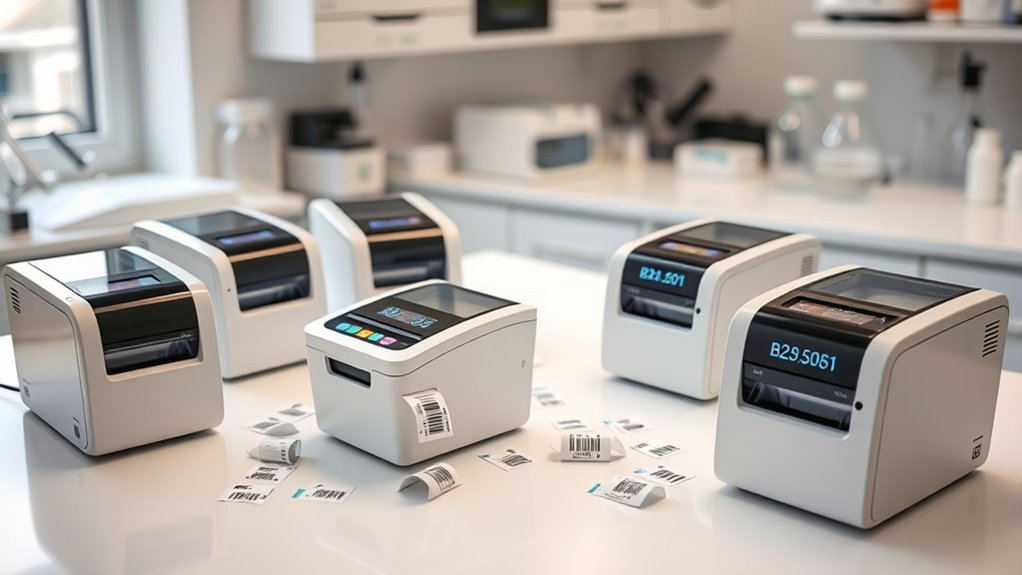 top small lab barcode printers