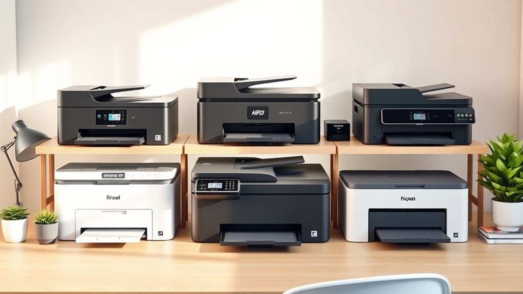 top space saving minimalist printers