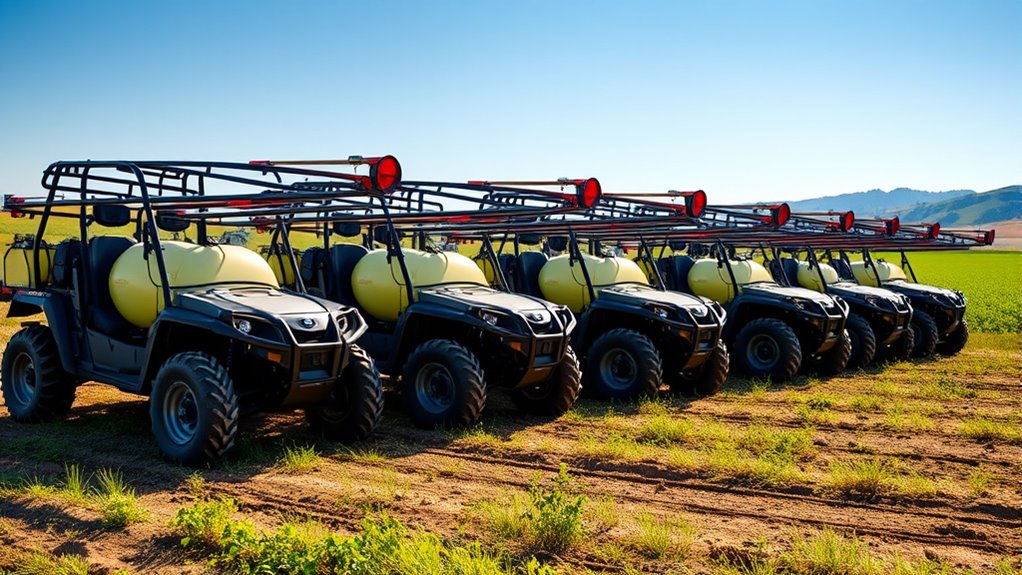 top utv boom sprayers