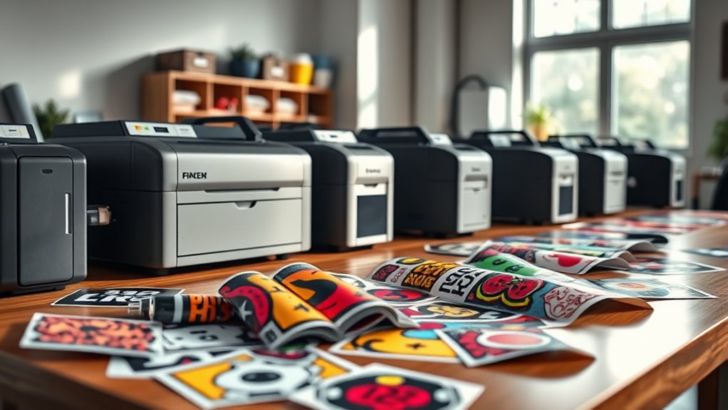 top vinyl sticker laser printers