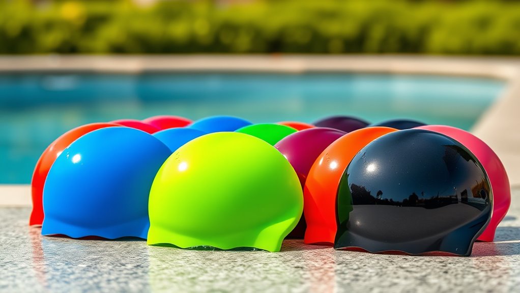 top waterproof swim caps