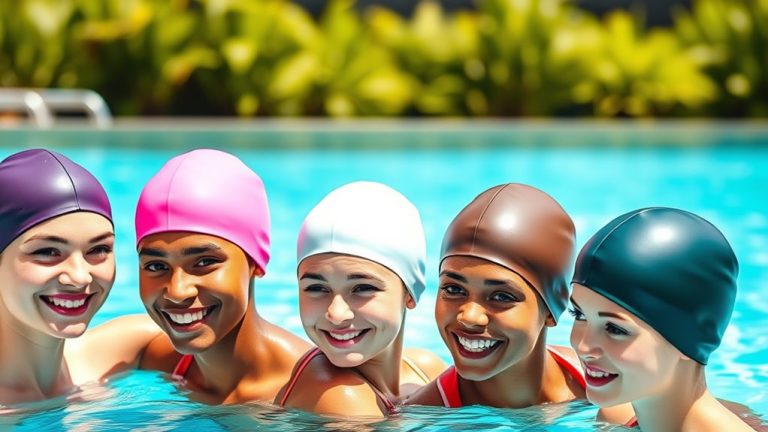 top waterproof swim caps