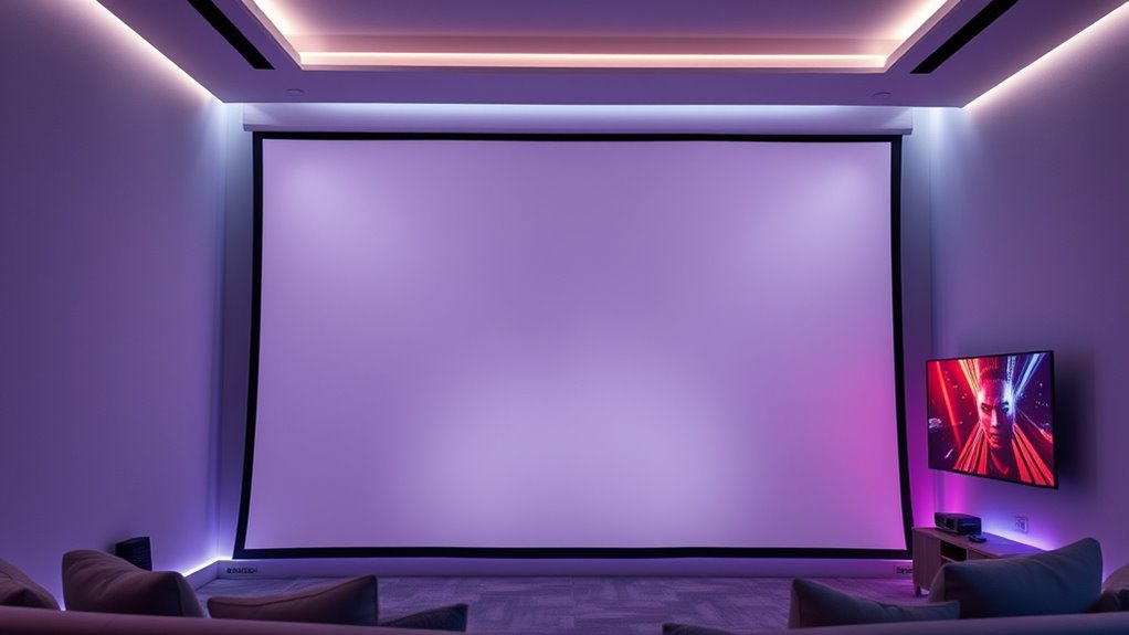 affordable high quality projection screens