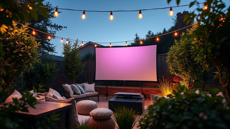 affordable outdoor projectors