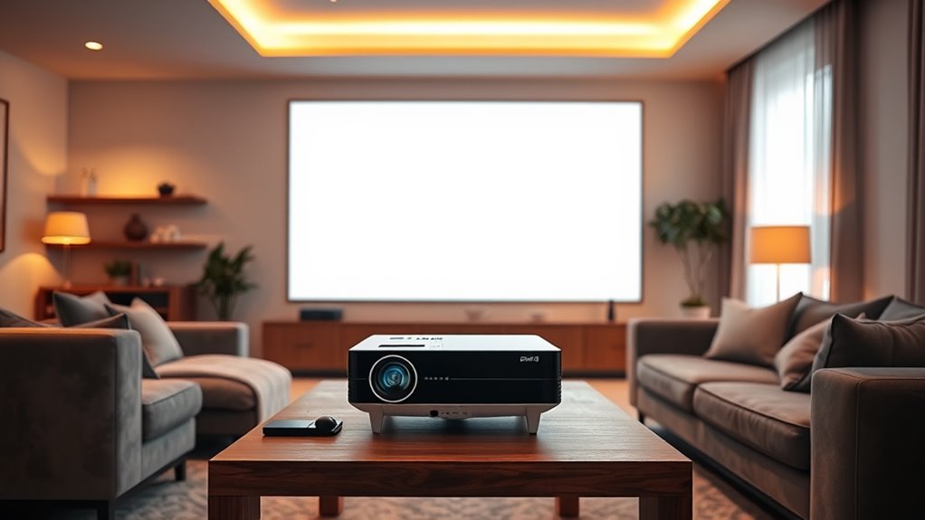 affordable projectors for home