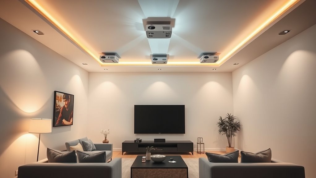 affordable top ceiling projectors