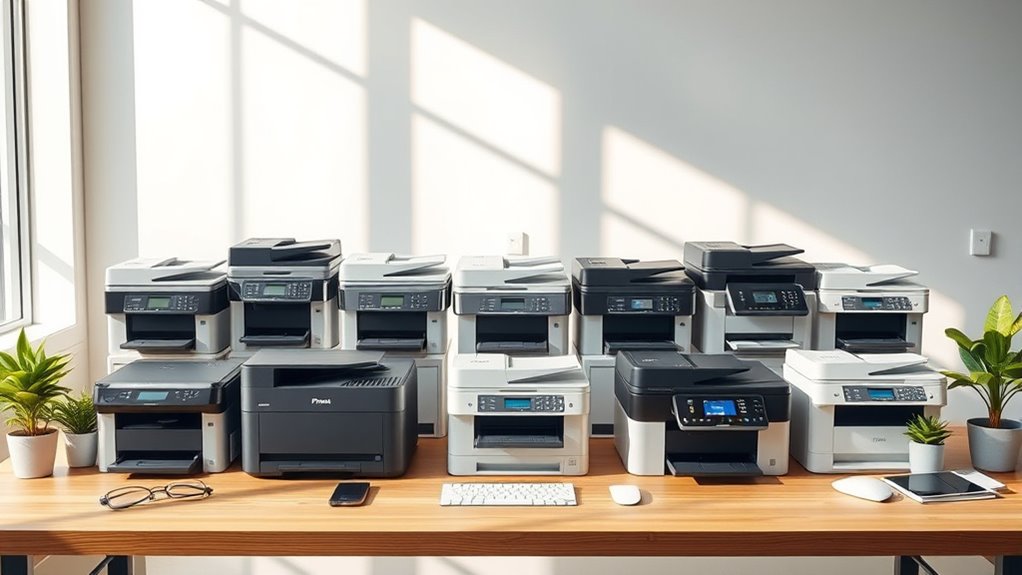 compact efficient multifunction printers