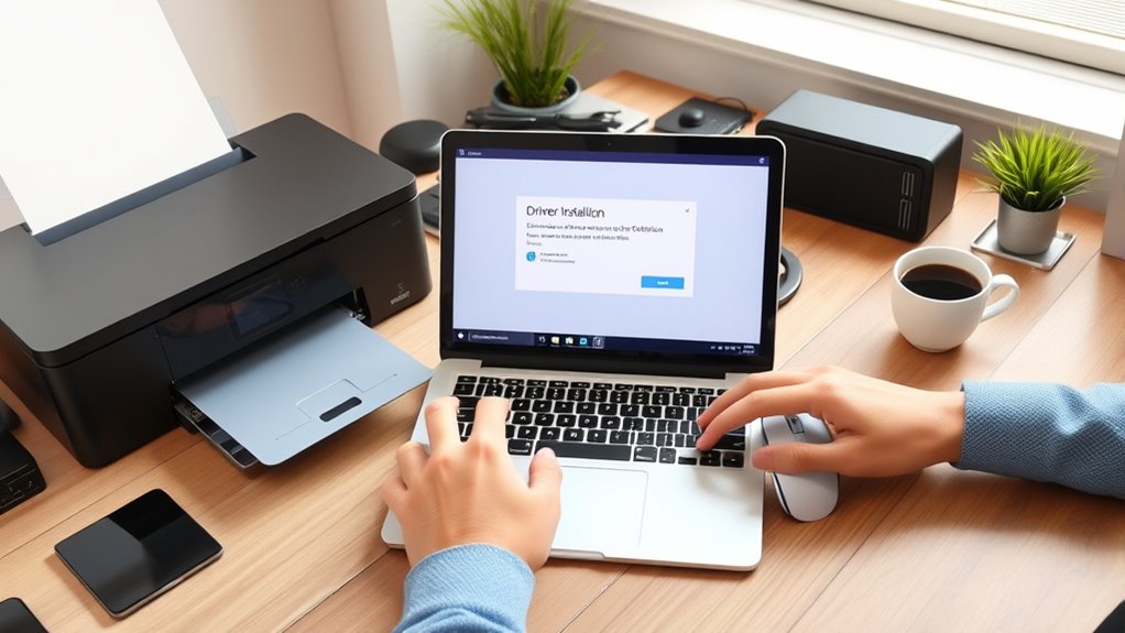 install printer drivers easily