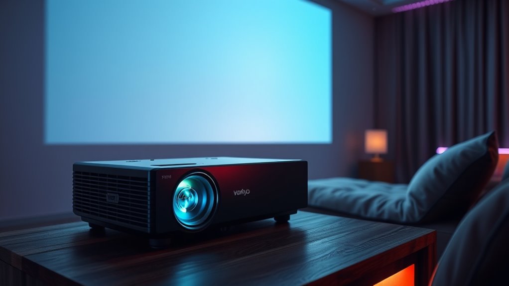 optimal vankyo projector settings