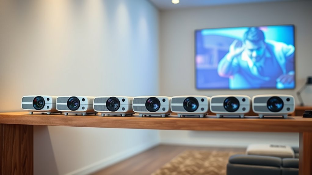 top 4k short throw projectors
