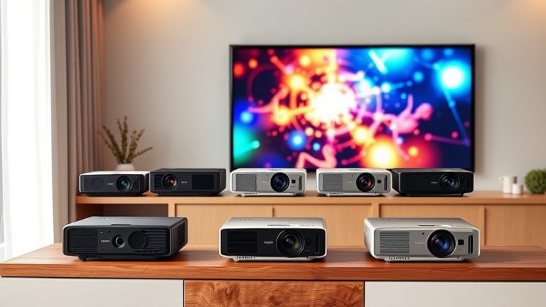 top 6 1080p short throw projectors