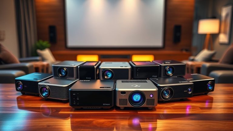top bluetooth mini projectors