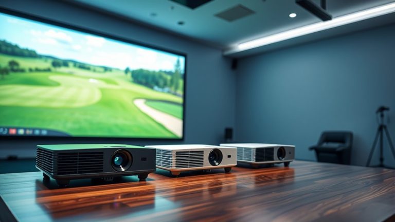 top budget golf projectors
