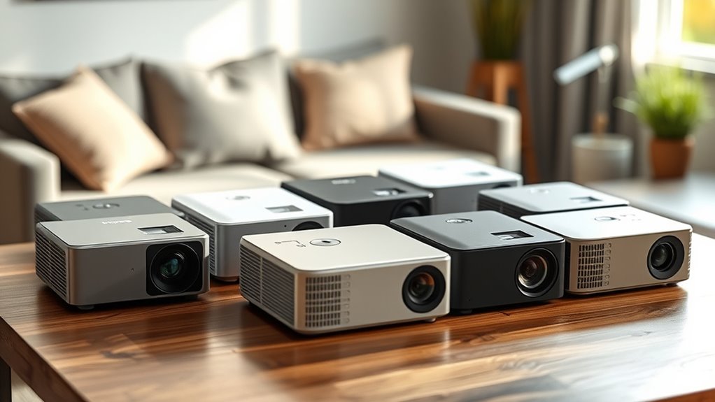 top budget portable projectors