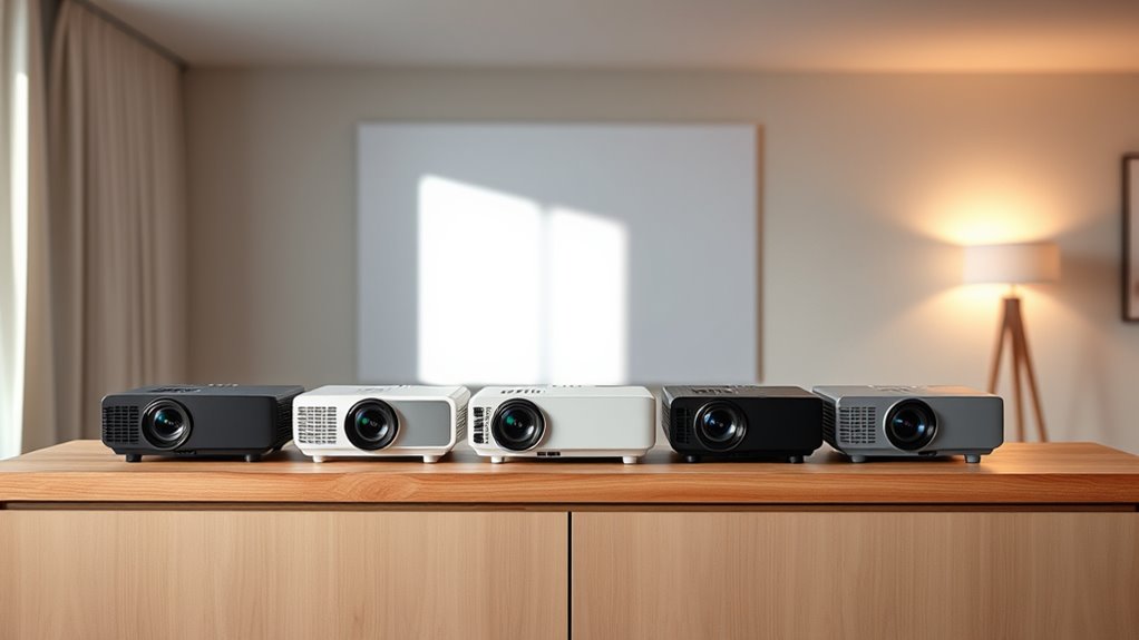 top budget short throw projectors